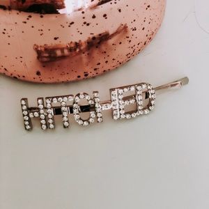 “Hitched” Hair Barrette
